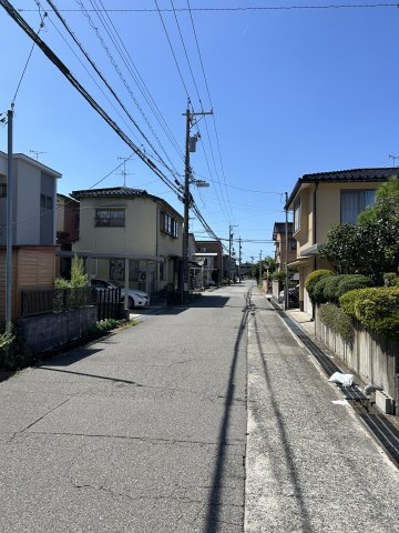 金沢市横川1丁目　45.4坪　建物解体渡しの前面道路含む現地写真