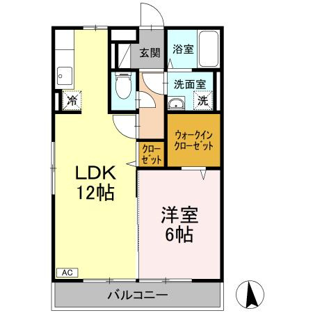コンフォートの間取り