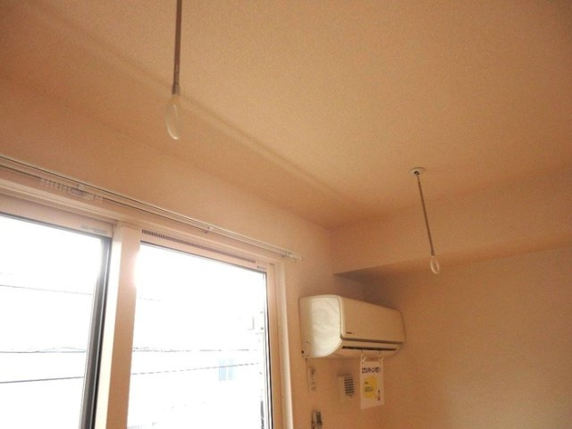 レジデンスKouga B棟の内装|室内物干し