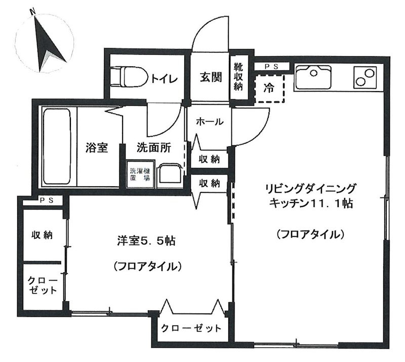 ソレジャート の間取り