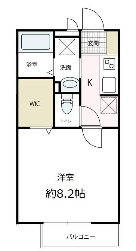 フェルミール片倉IIの間取り