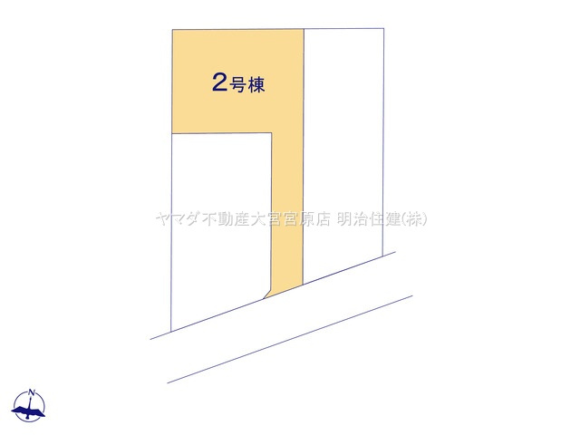 さいたま市見沼区大谷第4の区画図