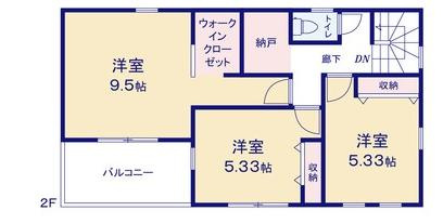 さいたま市見沼区大谷第4の間取り