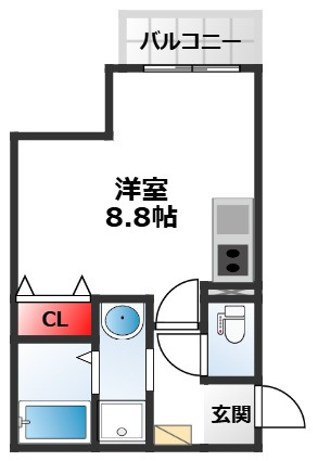 REGIES八尾駅前の間取り