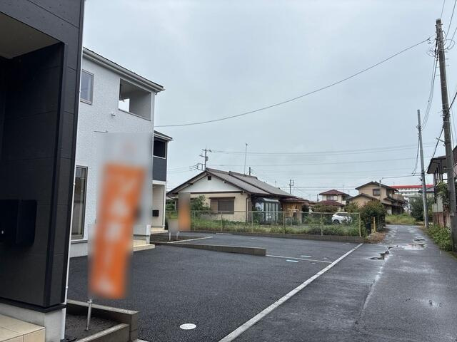 クレイドルガーデン宇都宮市東町第2　新築一戸建ての前面道路含む現地写真