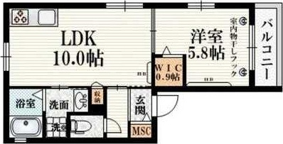 【間取り】 | ヘーベルメゾン中野