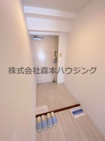 【玄関】 | 　コーポヒルトップ | ゆったりとした玄関です