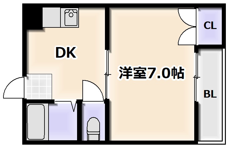 ポポラーレの間取り