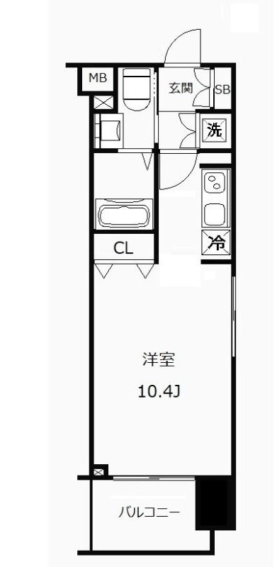 エルフラット板橋本町の間取り|間取りです。
