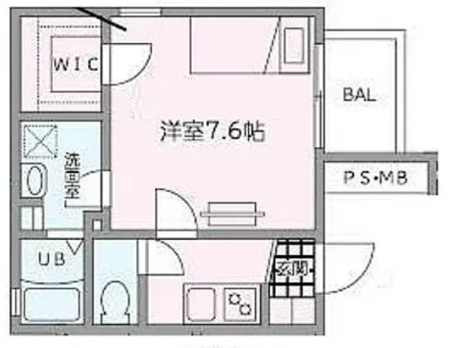 南千住ＹＫマンションの間取り|間取りです。