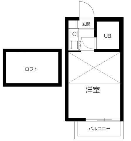 ソレイユ富士見Ａ棟の間取り|間取りです。