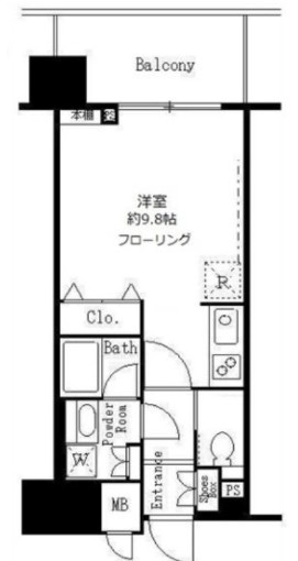 サンクレール荒川ブランガーデンの間取り|間取りです。