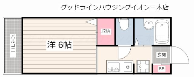 フォレスト青山Ｄ棟の間取り