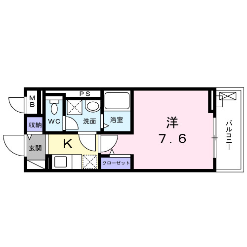 グランジュテ舟木の間取り
