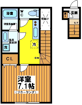 ザ・パークメゾン永福町Ａ棟の間取り