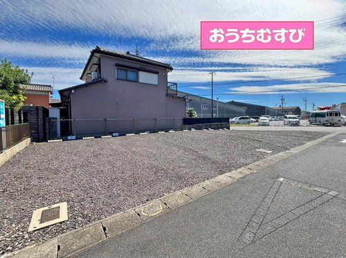 小牧市常普請1期(全2号地)の前面道路含む現地写真