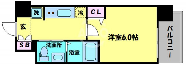 エグゼ大阪ドームの間取り|エグゼ大阪ドーム　間取り