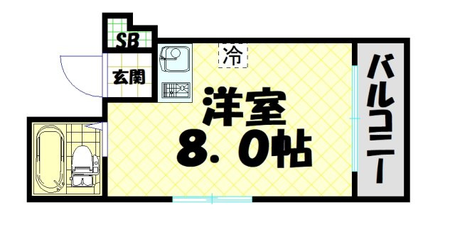 【間取り】 | ニューハイツ幸町