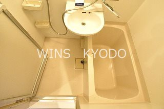 世田谷区砧８丁目の賃貸マンションの浴室