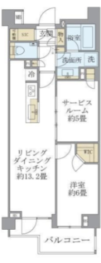 【間取り】 | オープンレジデンシア千駄木ヒルズ | 間取り