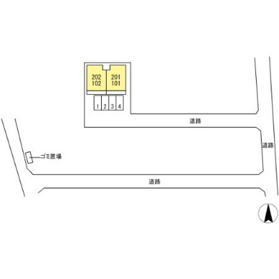 【区画図】 | ビューハイツ松ヶ丘