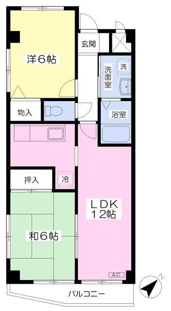 パークヒルズの間取り