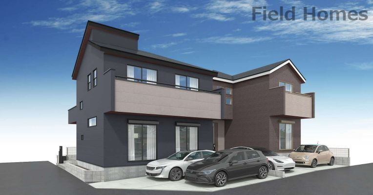 茅ヶ崎市室田2丁目新築戸建て　1号棟の外観|外観イメージ「茅ヶ崎市室田2丁目新築戸建て」