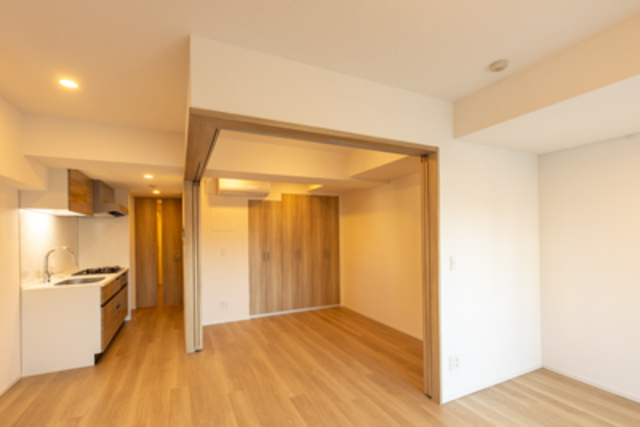 グレイスリヴィエール東京八丁堀の居間・リビング|※写真は同タイプ住戸です。