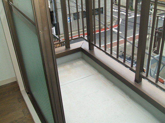 石川コーポのバルコニー|別部屋参考