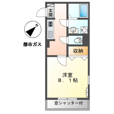 サンピア幸の間取り