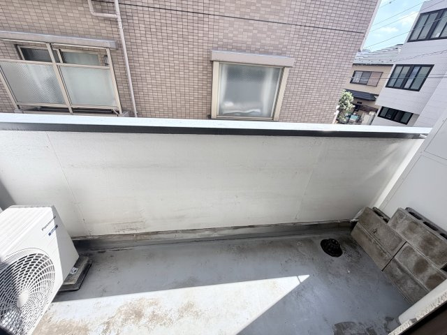 ノーブル中原のバルコニー