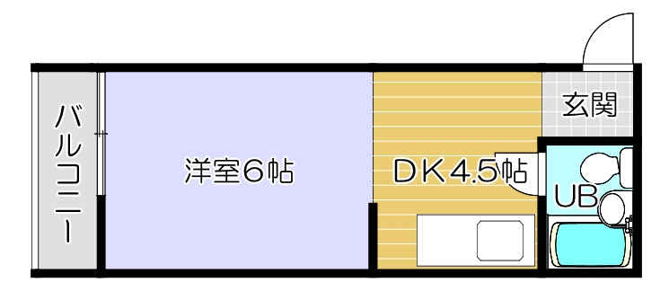 ニューライフ赤坂の間取り