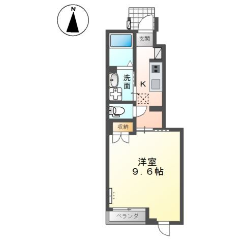 ブランディーユの間取り