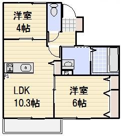 メゾン　シャルマンの間取り
