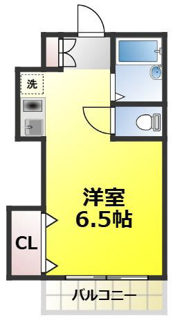 リズ松が丘の間取り