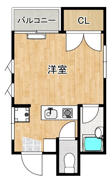 ベイヒルズ湊の間取り
