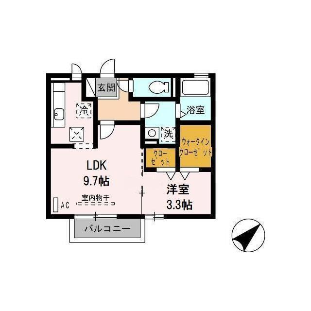 ＣＩＴＹ ＰＡＬの間取り