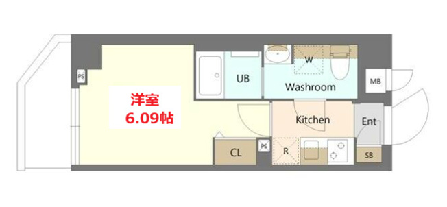【間取り】 | パークプライム川崎Ⅱ | お部屋の間取りです。
