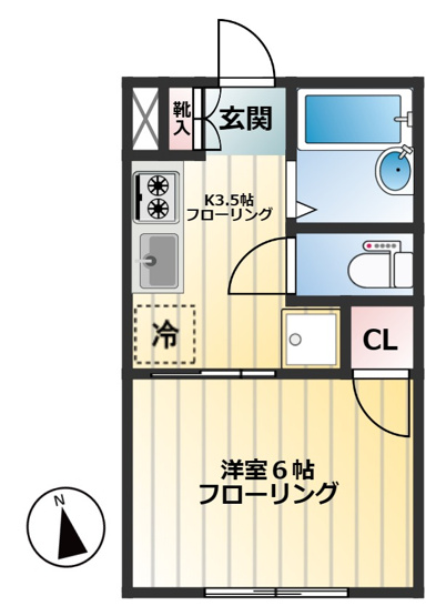 【間取り】 | メゾンたちばな