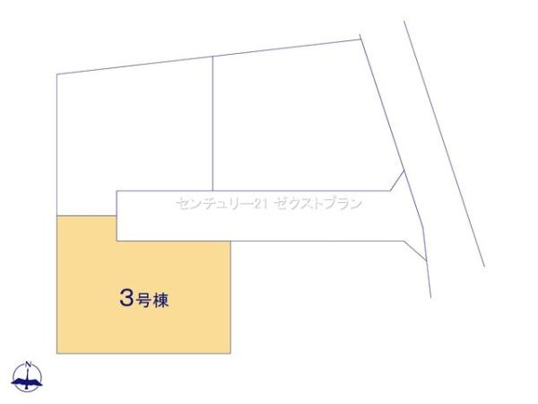 前橋岩神第6 3号棟の区画図|区画図