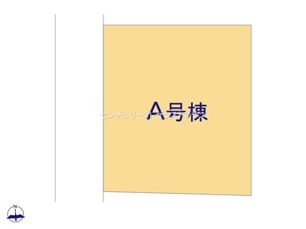 前橋市朝倉町3丁目11番 A号棟の区画図|区画図