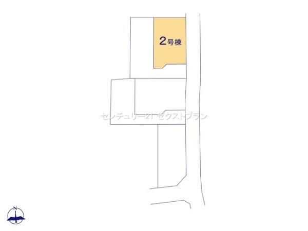 高崎石原町第25 2号棟の区画図|区画図