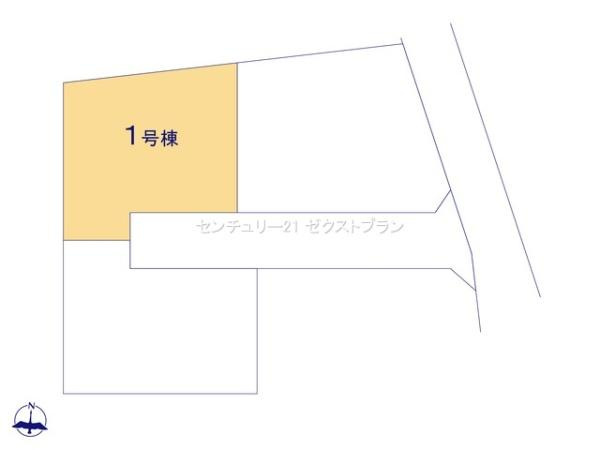 前橋岩神第6 1号棟の区画図|区画図