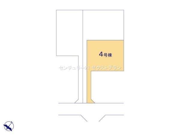 藤岡立石第7 4号棟の区画図|区画図