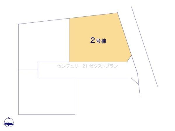 前橋岩神第6 2号棟の区画図|区画図