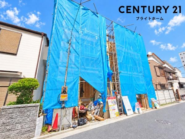 川崎市川崎区大島１丁目の新築一戸建の外観|同仕様物件もご案内をさせて頂きます。
お車でご自宅まで送迎承ります。