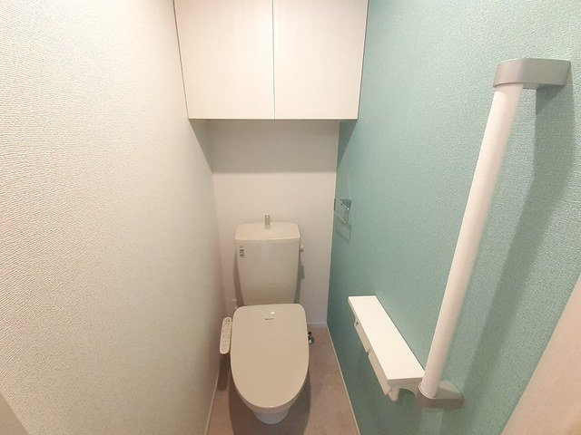 スプリング　ファインⅡのトイレ|清潔感のあるトイレです