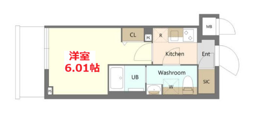 【間取り】 | パークプライム川崎Ⅱ | お部屋の間取りです。