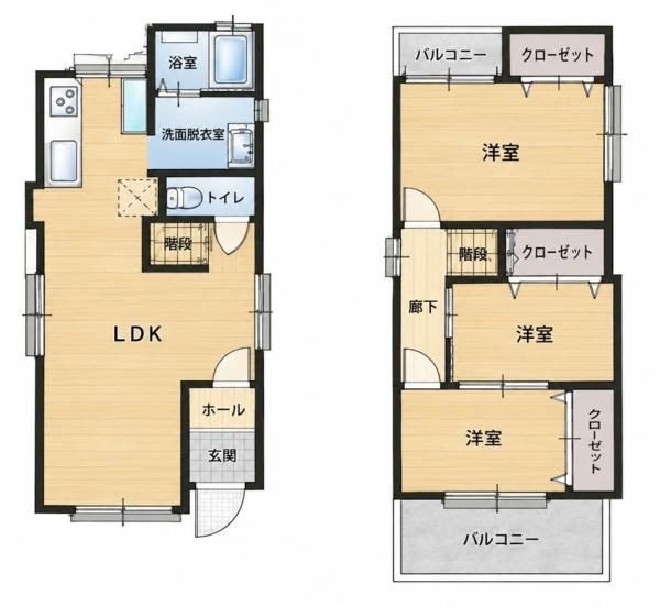 寝屋川市緑町の中古一戸建の画像