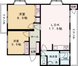 エメラルドマンション北平野　301号（R-SL）の画像